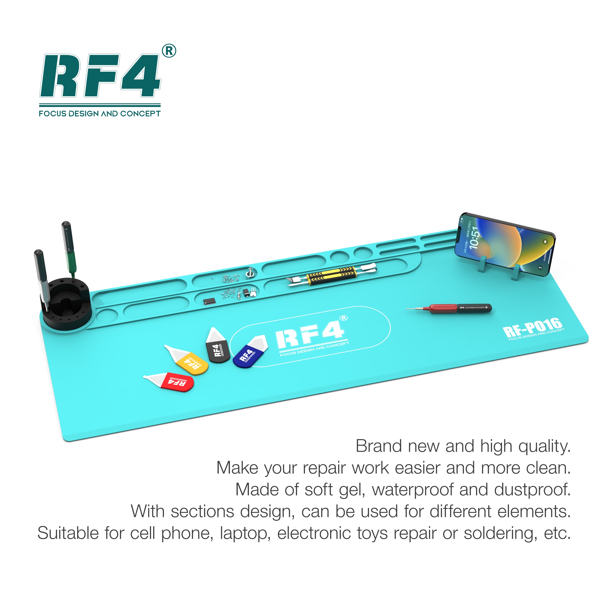 RF4 RF-P016 ESD   ܿ Ʈ,  ̼ Ǹ  е,   ÷, 80x30cm